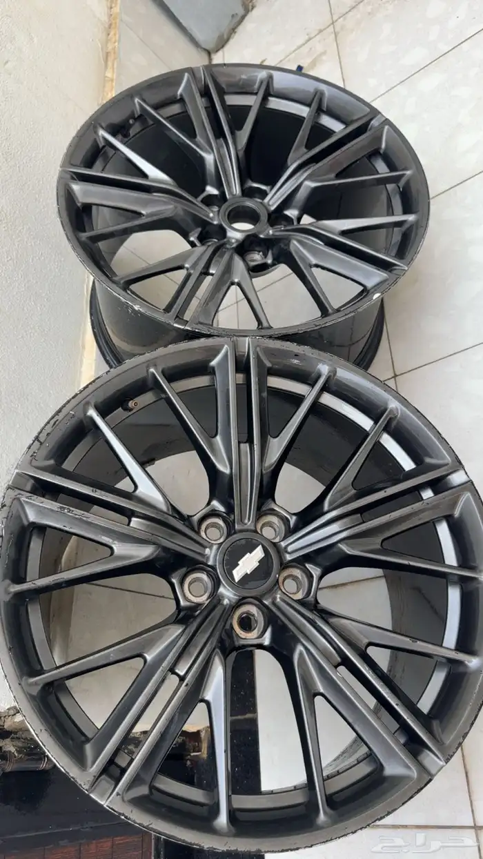 2 جنوط كمارو ZL1 بسعر طيب جنط امامي خلفي 1
