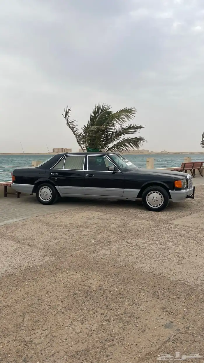 مرسيدس اسود 1990 للبيع المستعجل 10