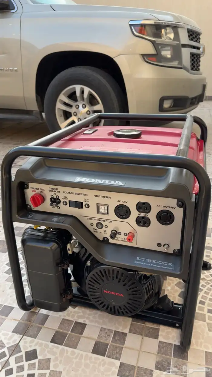 ماطور كهرباء هوندا 6500 اخو الجديد بنزيم 7