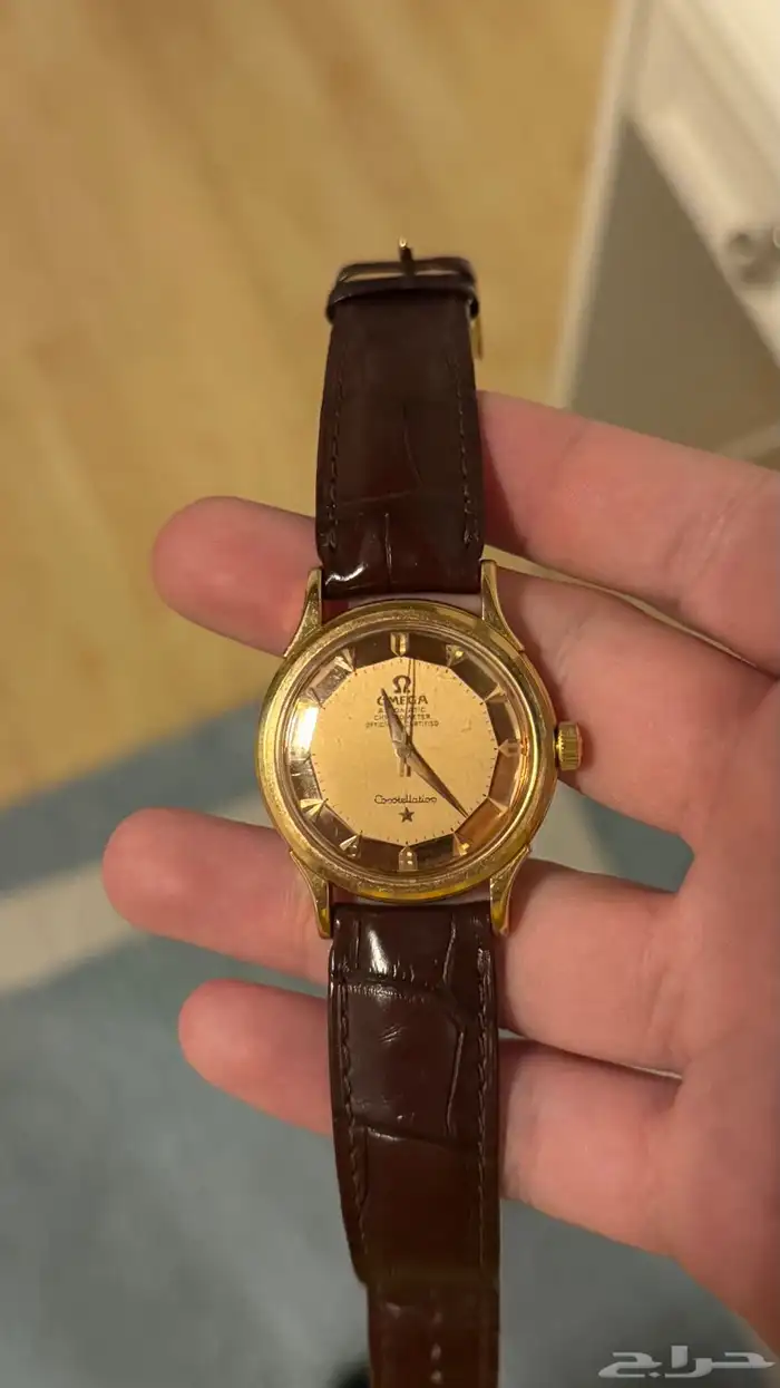 للبيع ساعة اوميقا كونستليشن فنتج ذهب 3