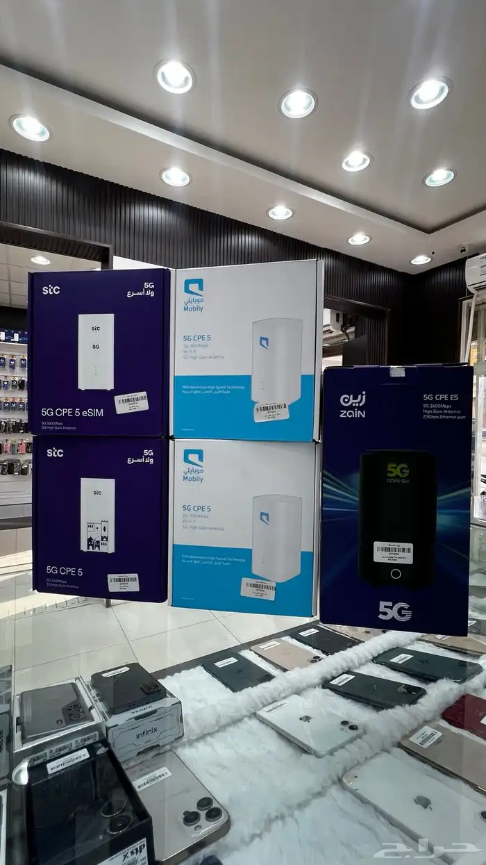 متوفر راوترات جميع الشركات (STC-Mobily-Zain)5G 1