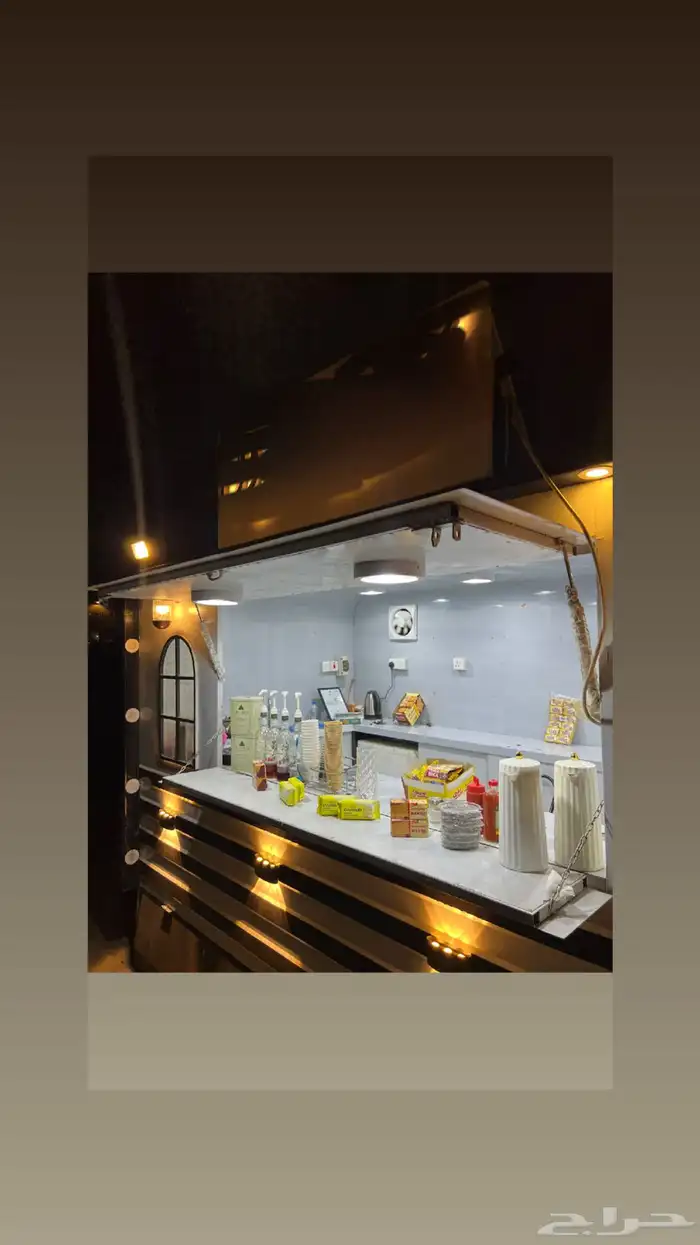 فود ترك للبيع نظيف شبه جديد 1