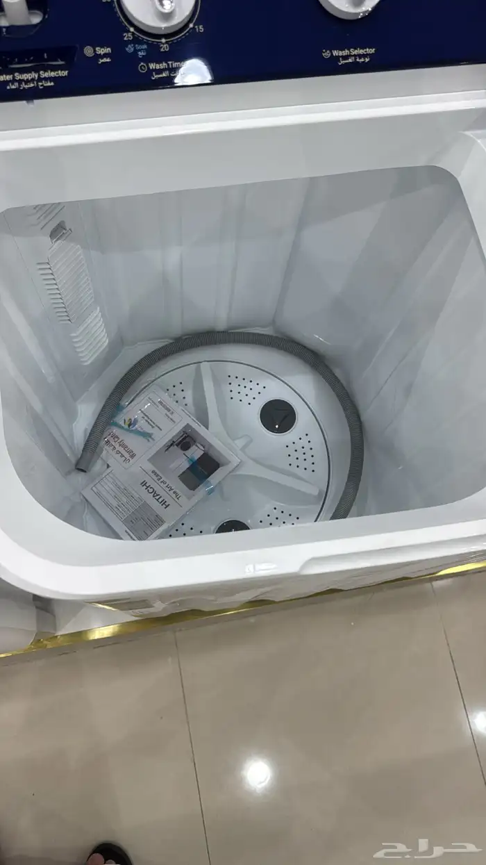 غسالات هيتاشي حوضين 12 كيلو ضمان عشر سنوات 7