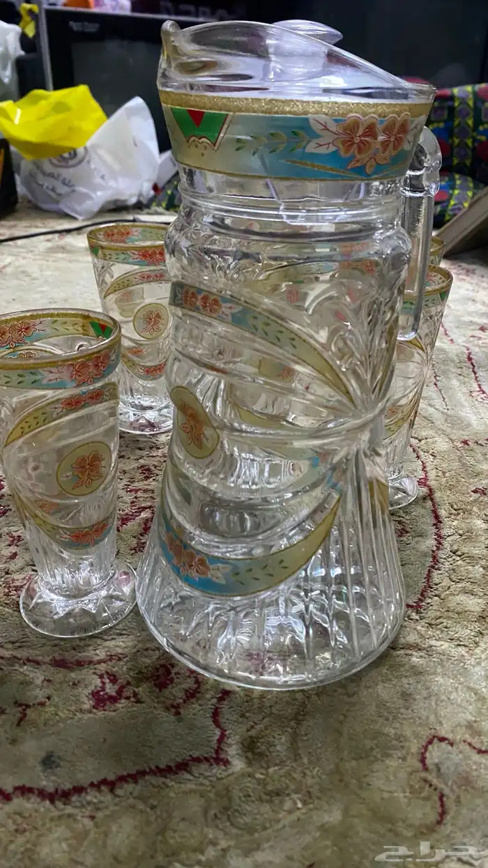 طقم جك مع كاسات 7