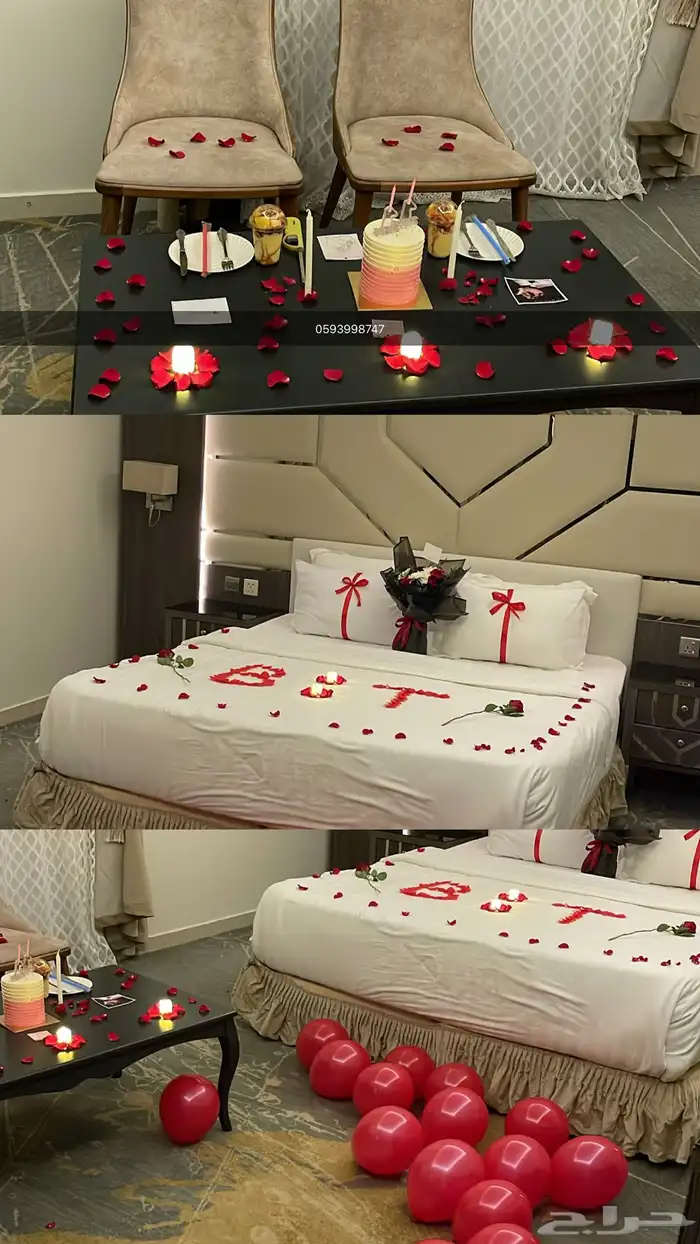 تنسيق ورد . حفلات الزواج و ذكرى الزواج 5