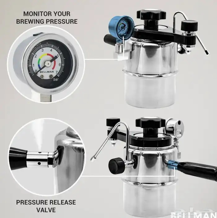 جهاز bellman cx25p صانع القهوة 4