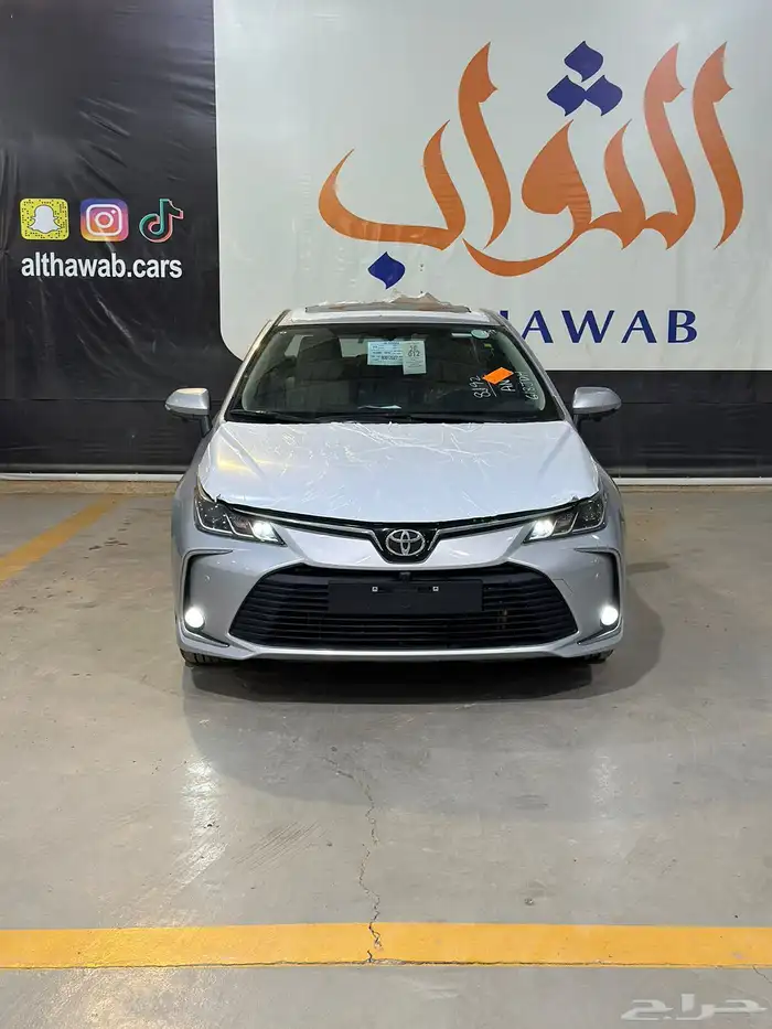 كورولا نص فل فتحة سقف مكينة 2.0 سعودي 2025 كاش-تقسيط 6