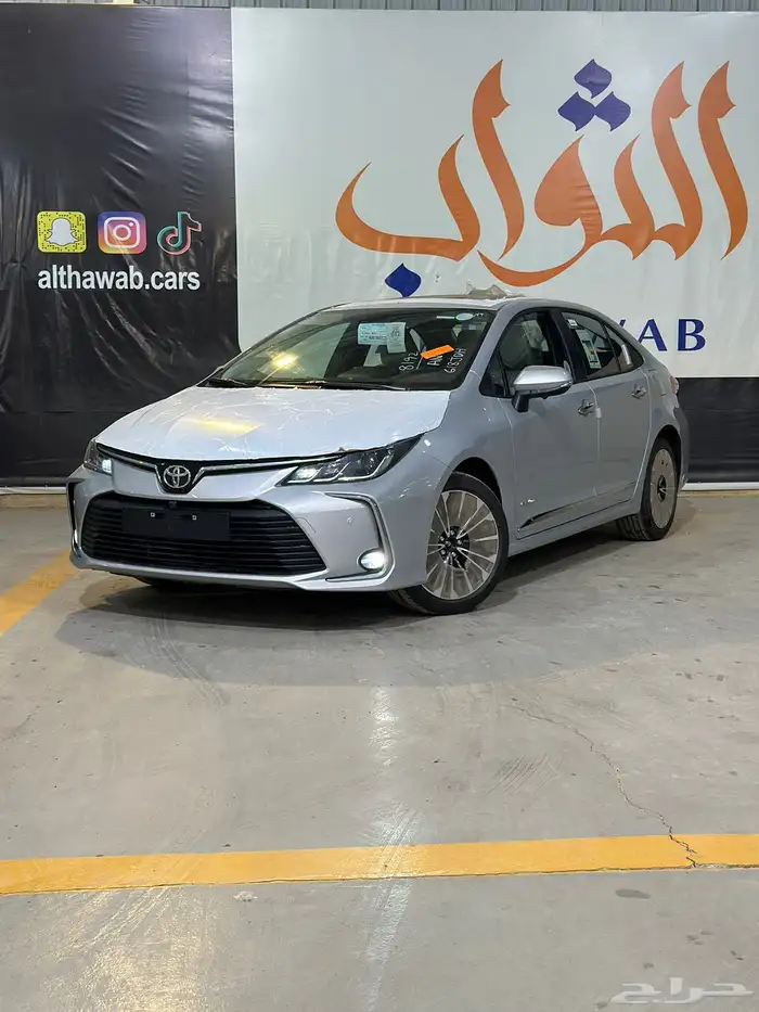 كورولا نص فل فتحة سقف مكينة 2.0 سعودي 2025 كاش-تقسيط 0