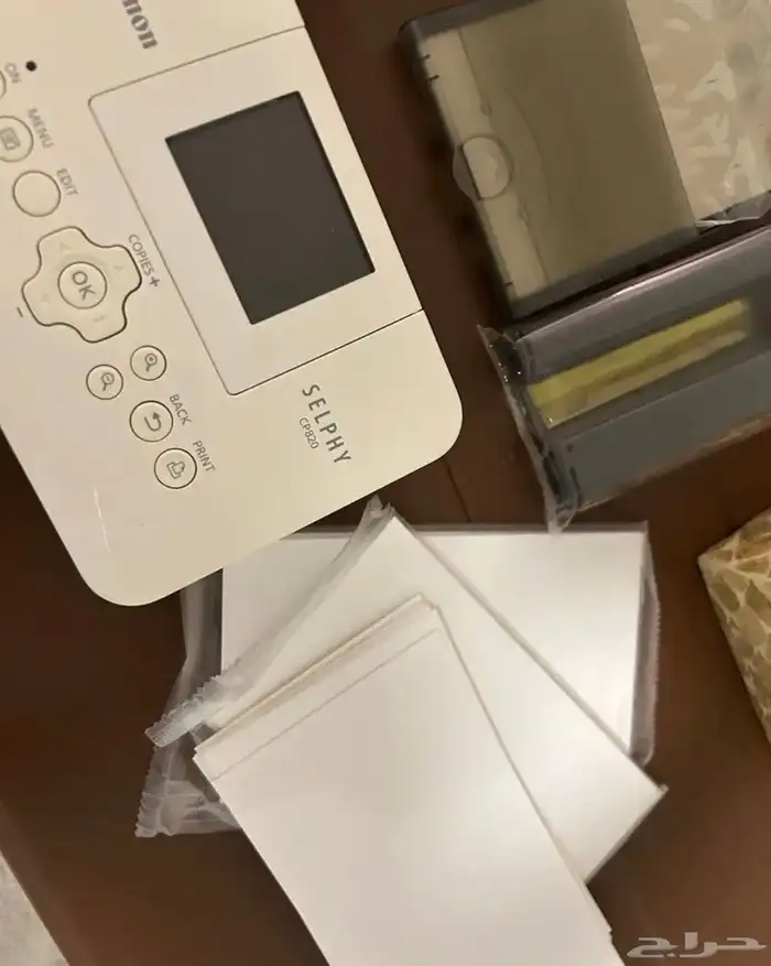 طابعة كانون مع حبر اضافي وورق 0