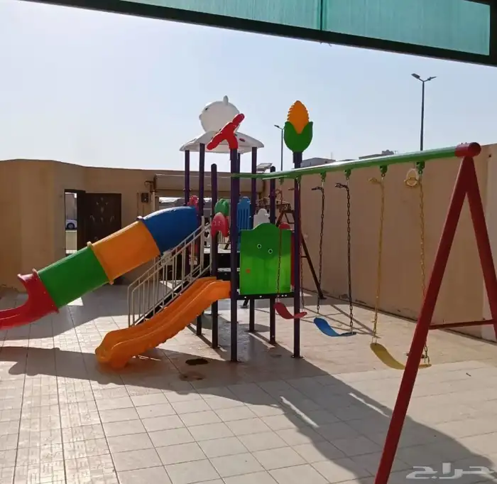 مجموعة ملعب المرح القصوى مع انزلاق وأرجوحة 3