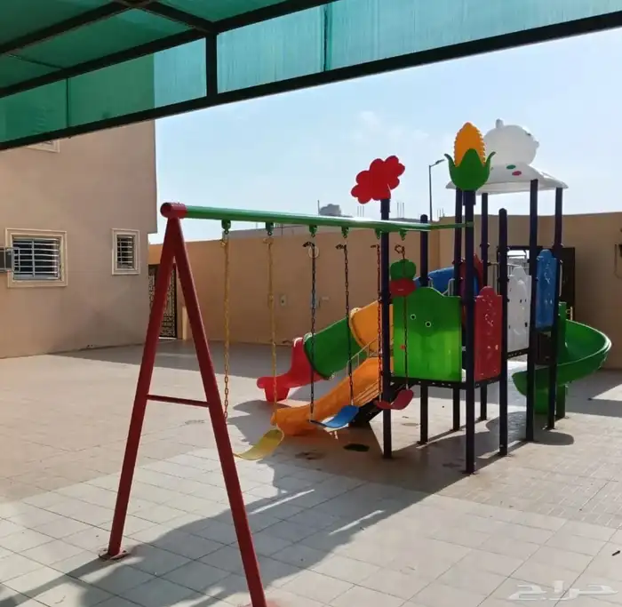 مجموعة ملعب المرح القصوى مع انزلاق وأرجوحة 4