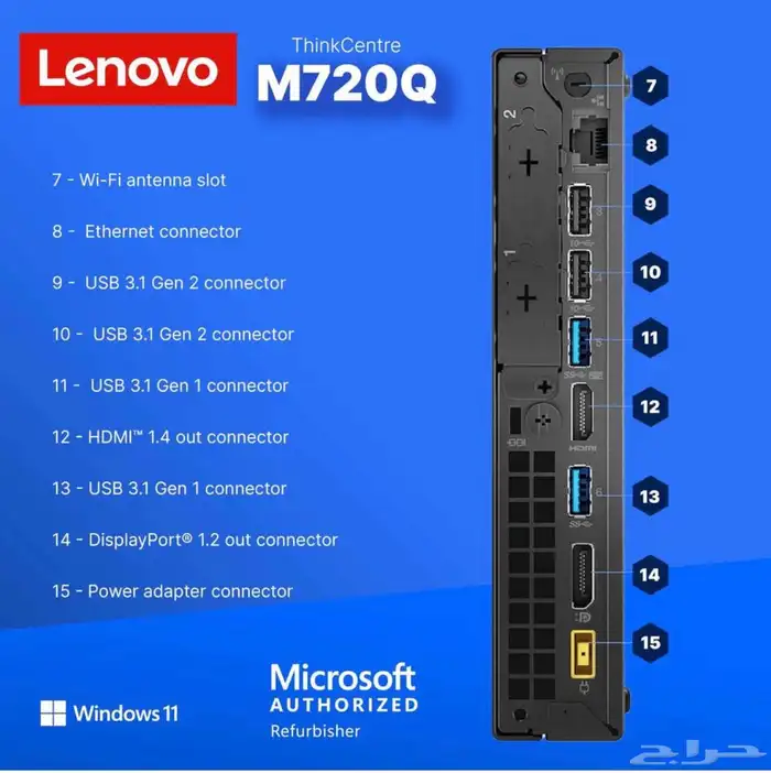 كمبيوتر لينوفو i5 3