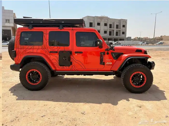 تصميم مميز ل جيب رانجلر JLU 2018 صحارى Jeep Wrangler Sahara 4