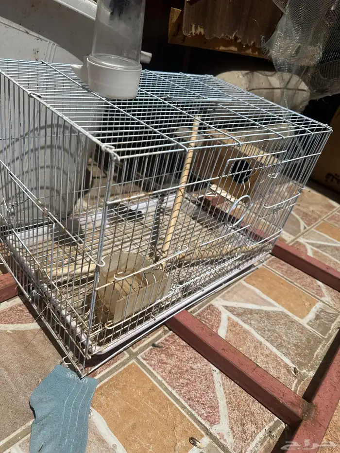 أقفاص طيور العدد ثلاثه شبه جديد 0