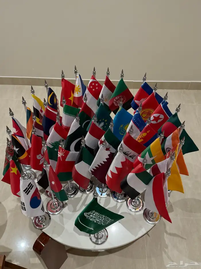 تأجير اعلام دول اسيا 1