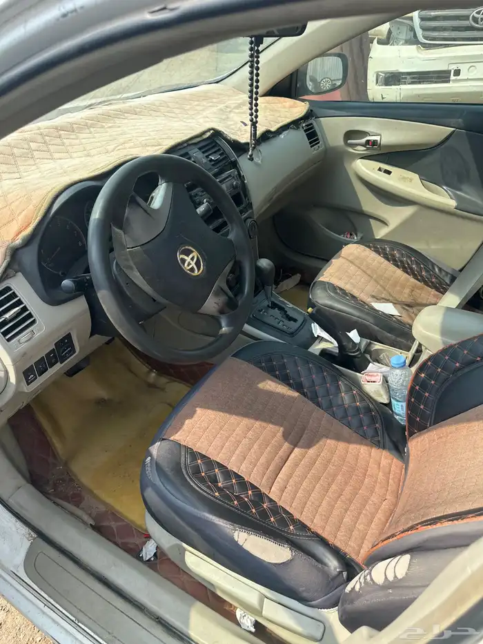 تشليح الراشدي كرولا موديل 2013 للبيع قطع غيار 3