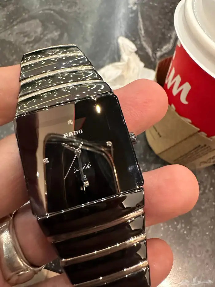 ساعه رادو (RADO) سيرامي  ألماس 3