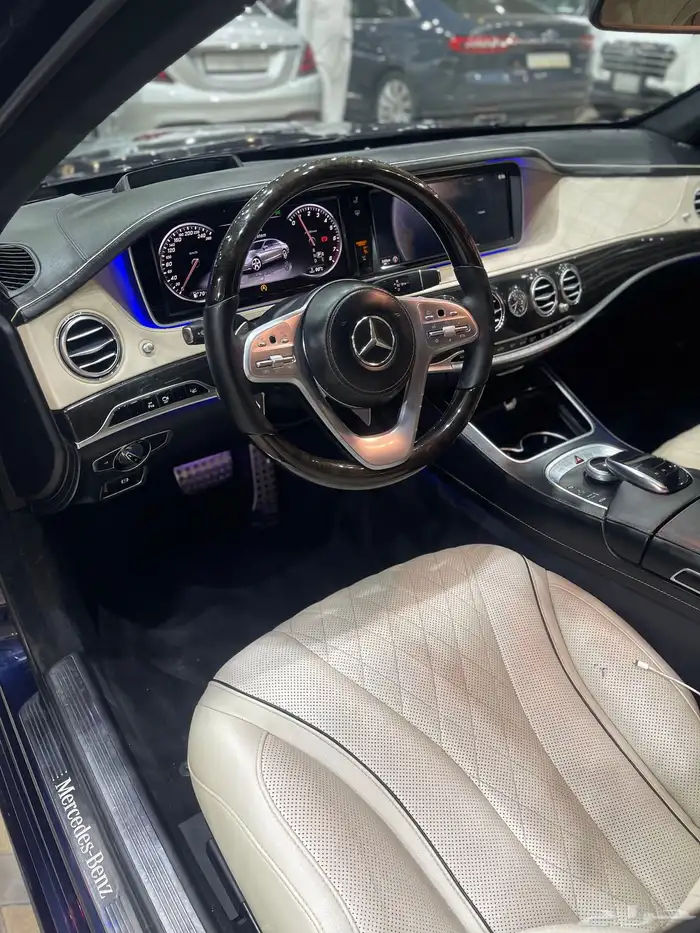 مرسيدس موديل 2015 S400 فل ترهيم 2020 ترهيم وكاله 6