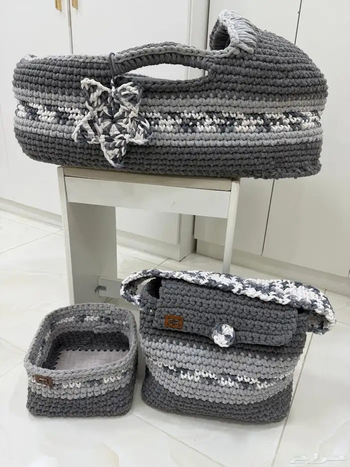 سرير كروشيه للاستقبال 1