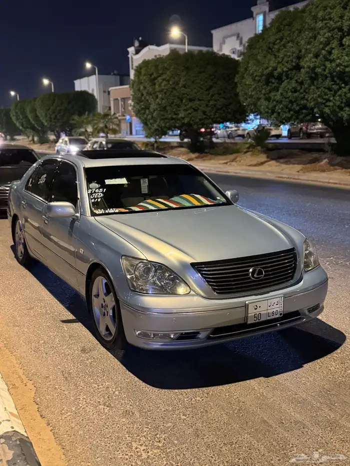 لكزس 430 موديل 2001 محول 2005 البيعه بدون الوحه الممشى 550 2