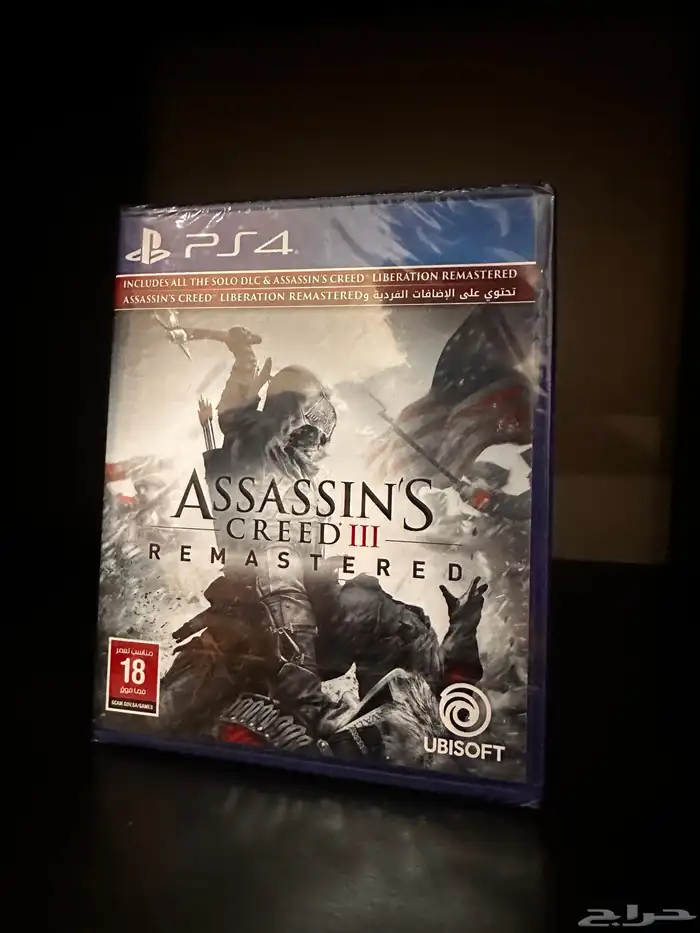 لعبة Assassins Creed s 3 Remastered جديد Sealed 0