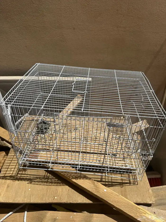 أقفاص طيور العدد ثلاثه شبه جديد 2