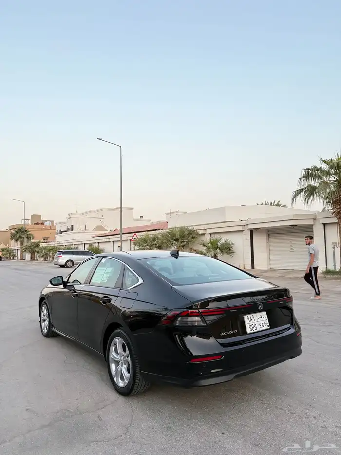 هوندا اكورد اسود ستاندر 2024 سعودي مغلفة PPF كامل 3