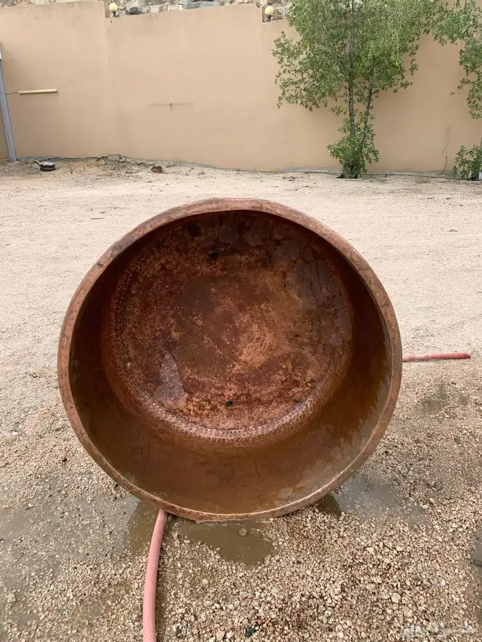 قدر نحاس صناعه قديمه 1