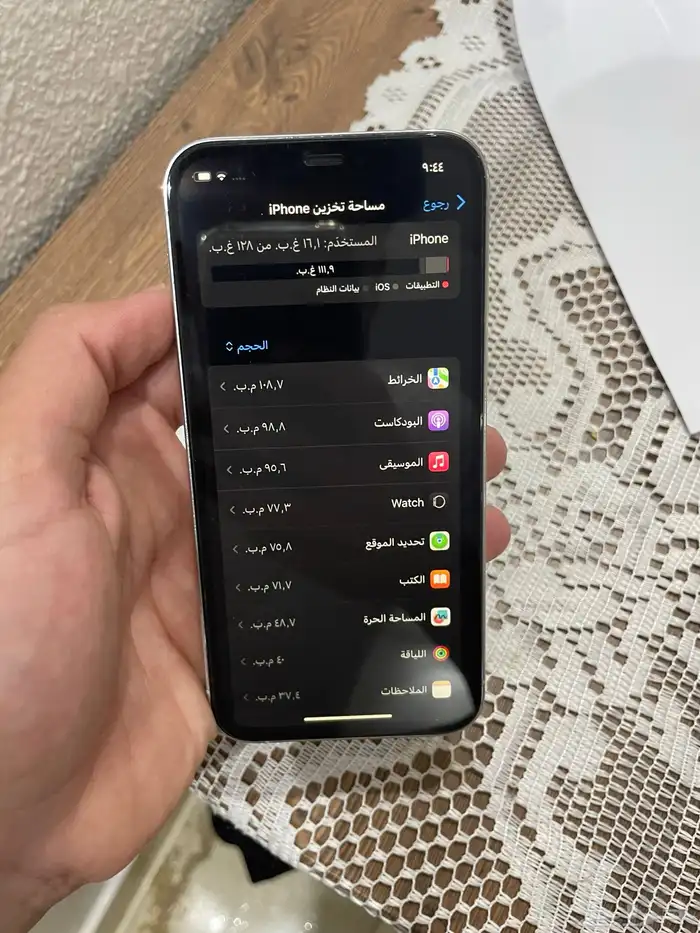 آيفون 12 برو 128 قيقا 8