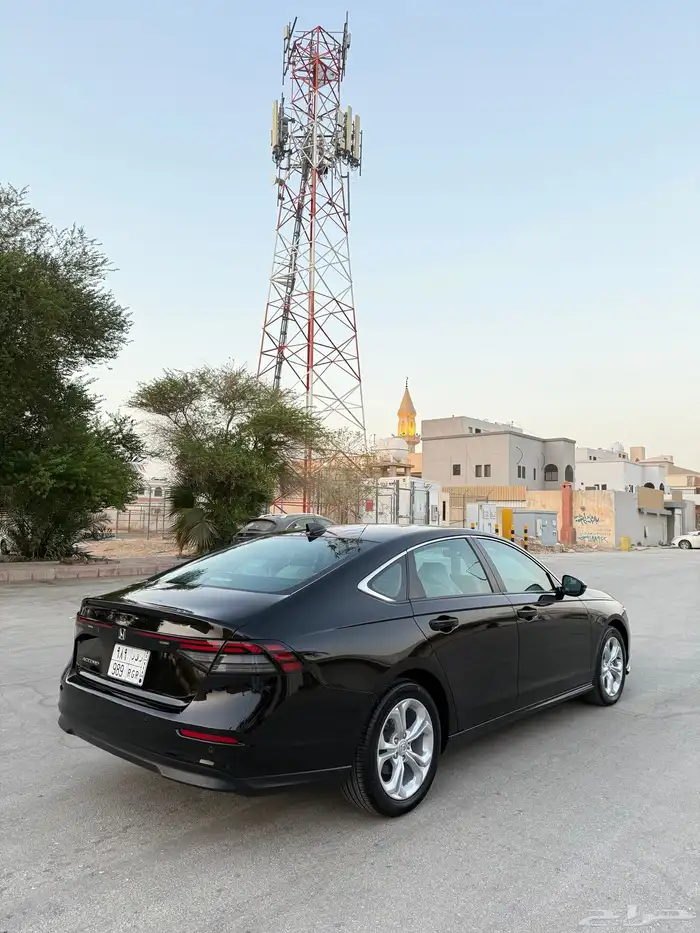هوندا اكورد اسود ستاندر 2024 سعودي مغلفة PPF كامل 2