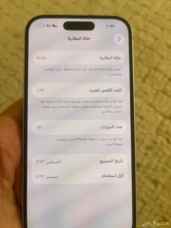 السلام عليكم ايفون 15 4