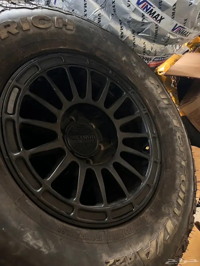 جنوط ميثود بكفرات شبه جديده نص حجري للجمس وغيرها 8