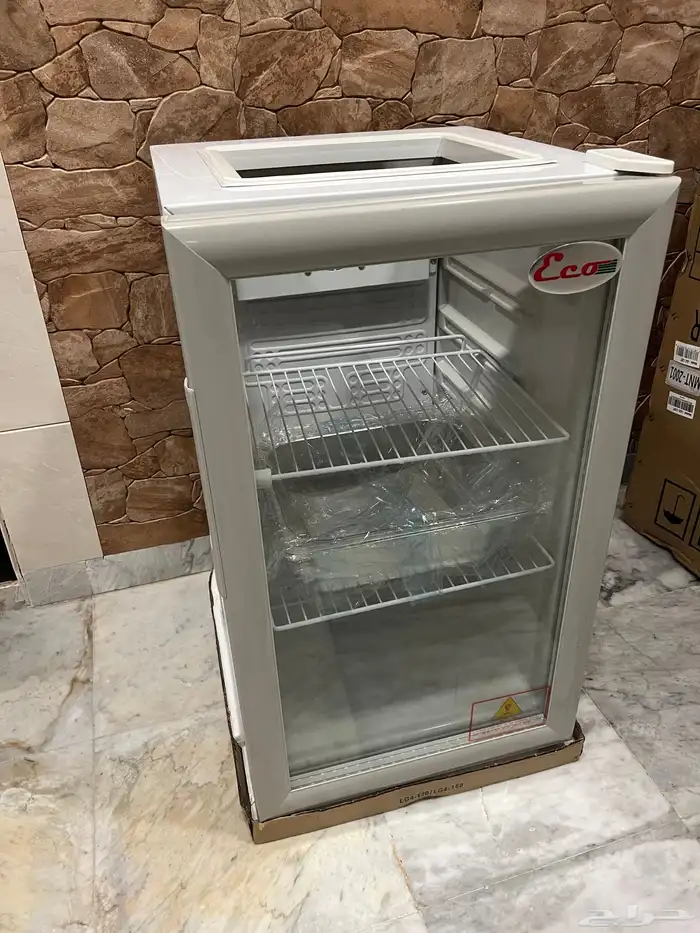 ثلاجة عرض جميله واجهه زجاجية 8