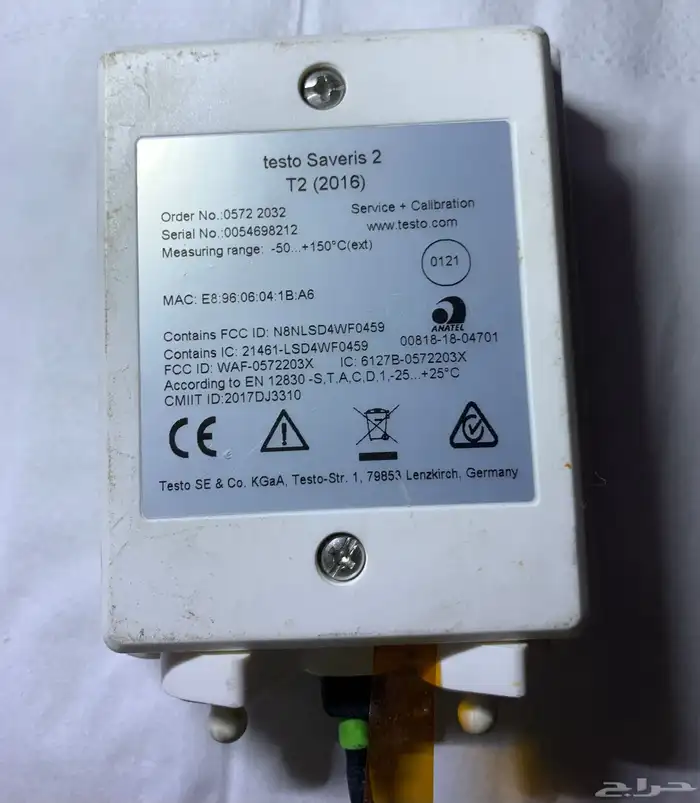 تيستو Saveris 2 T1 مسجل بيانات Wi-Fi ومراقب حراره واي فاي 5