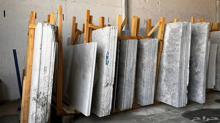 رخام) ترافنتينو بيج موغلا ابيض  تندرا فاتح و غامق 3