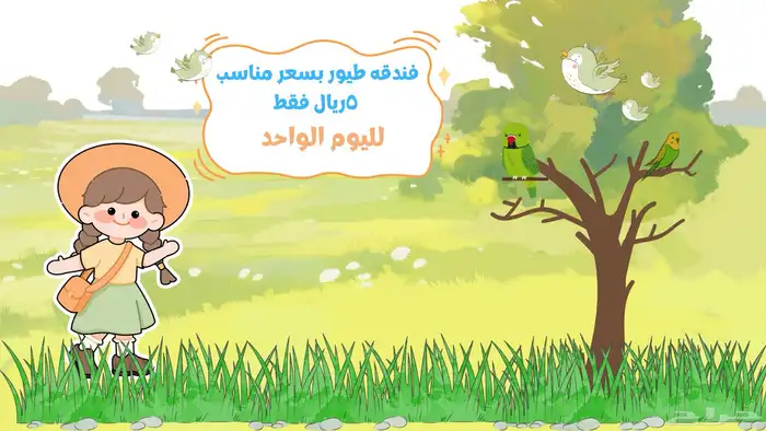 فندقة طيور بسعر مناسب (5ريال لليوم الواحد ) 0