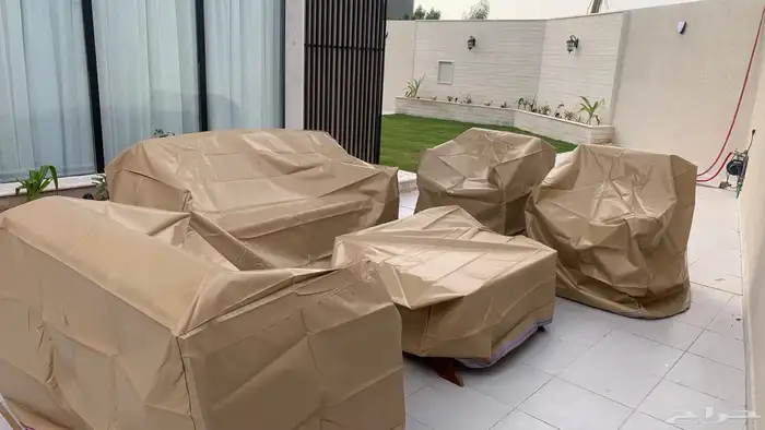 جلسة خارجية مقاوم للشمس والمطر متوفر نظام الاقساط 15