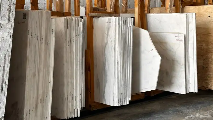 رخام) ترافنتينو بيج موغلا ابيض  تندرا فاتح و غامق 0