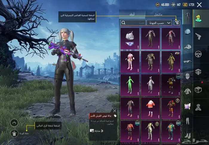 حساب ببجي للبيع 5