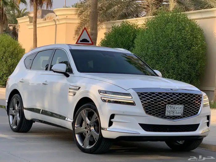 جنسس GV80 موديل 2022 بحالة الوكاله ممشى 38 الف 3
