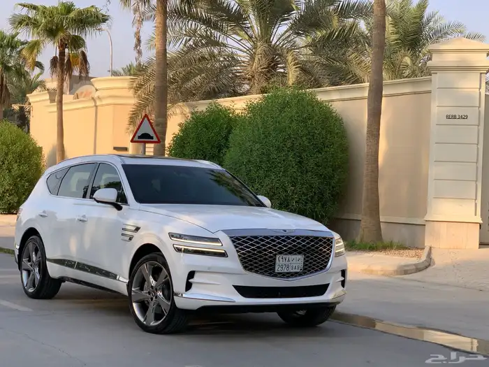 جنسس GV80 موديل 2022 بحالة الوكاله ممشى 38 الف 7