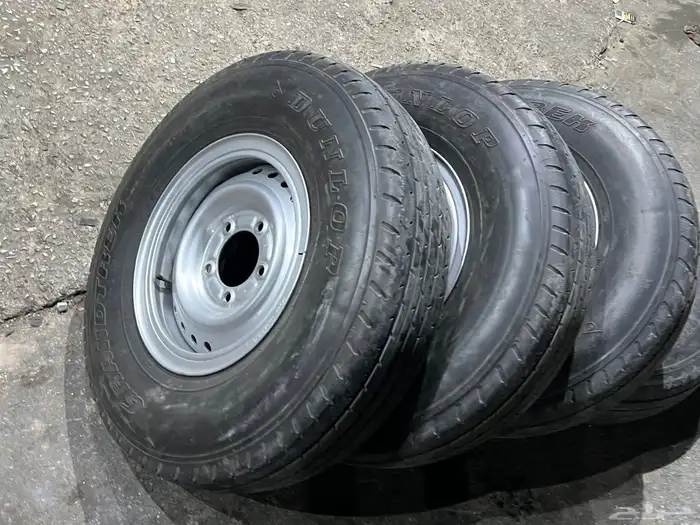 جنوط شنبر وكاله مع كفرات دنلوب مقاس 16 جيب شاص 27