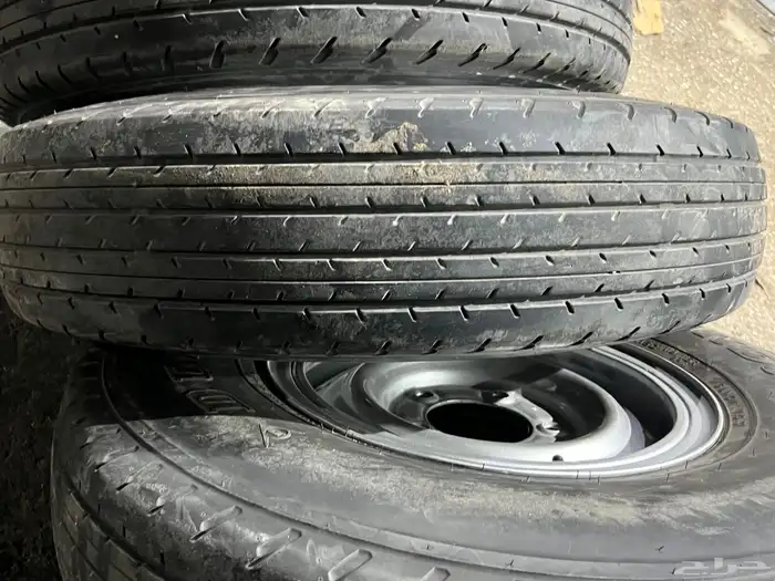 جنوط شنبر وكاله مع كفرات دنلوب مقاس 16 جيب شاص 19