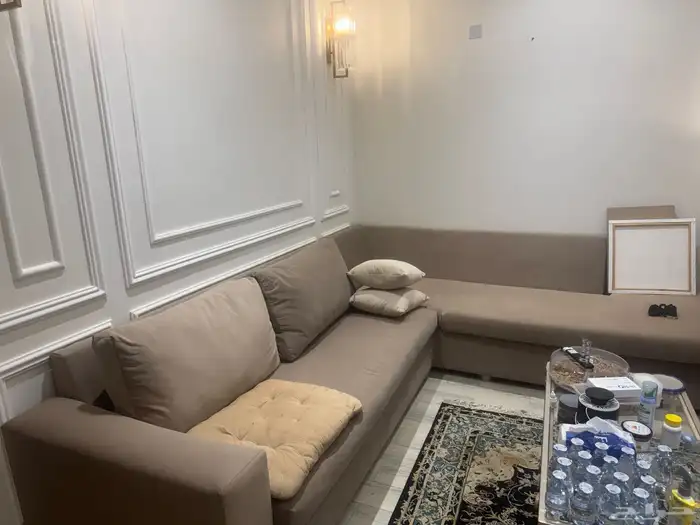 كنب للبيع حرف L البيع السريع على السوم 1