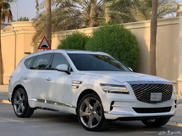 جنسس GV80 موديل 2022 بحالة الوكاله ممشى 38 الف 6