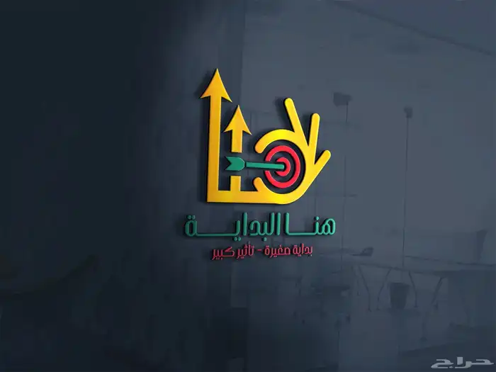 مصمم لوقو منيو بروفايل جرافيك هويه ثري دي 0
