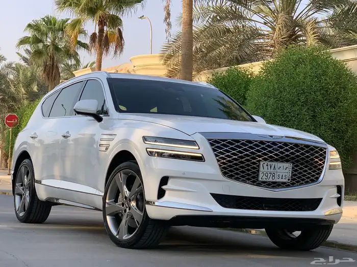 جنسس GV80 موديل 2022 بحالة الوكاله ممشى 38 الف 1