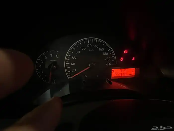 نيسان صني 2018 ممشي 217000 قير مكينة شاص شرط مكيف ثلاجة 2
