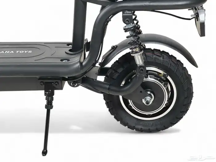 سكوتر كهربائي مع سلة ومقعد خلفي بقوة 36 فولت  سكوتر كهربائي 4