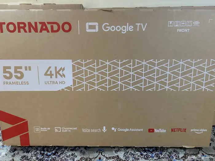 عرض شاشة ترنيدو 55 بوصة Google TV 0